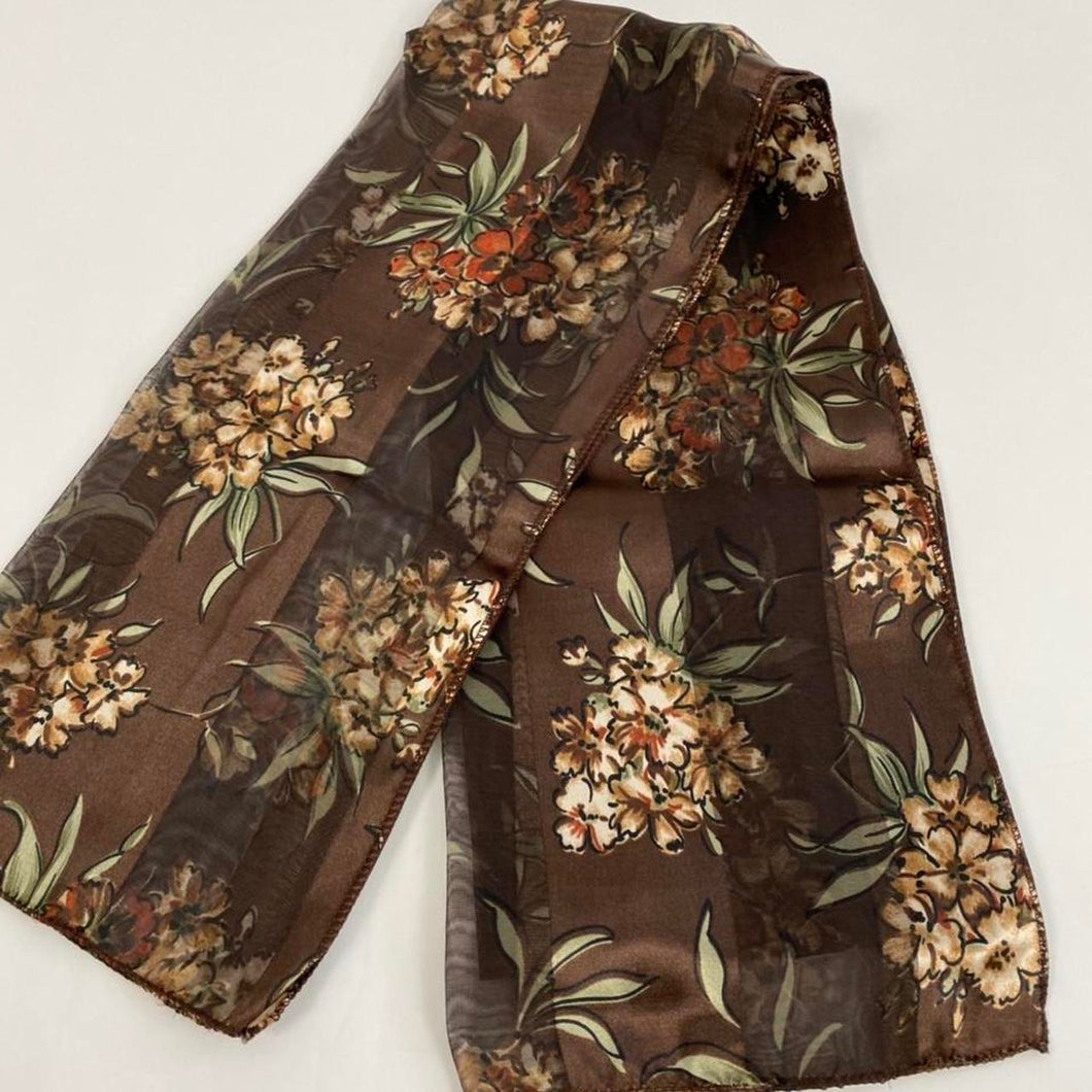 Vintage floral scarf