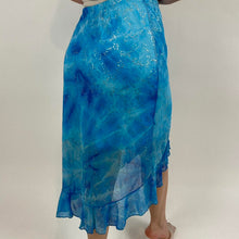 Load image into Gallery viewer, Y2K tie dye embellished skirt
