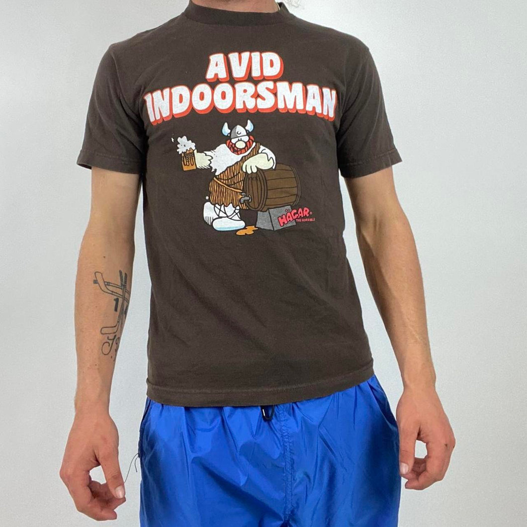 Vintage Avid Indoorsman t-shirt