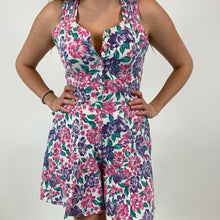 Load image into Gallery viewer, Vintage floral romper
