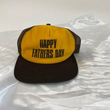 Load image into Gallery viewer, Vintage Happy Fathers Day hat
