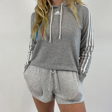 Load image into Gallery viewer, Cropped adidas hoodie
