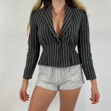 Load image into Gallery viewer, Vintage striped blazer
