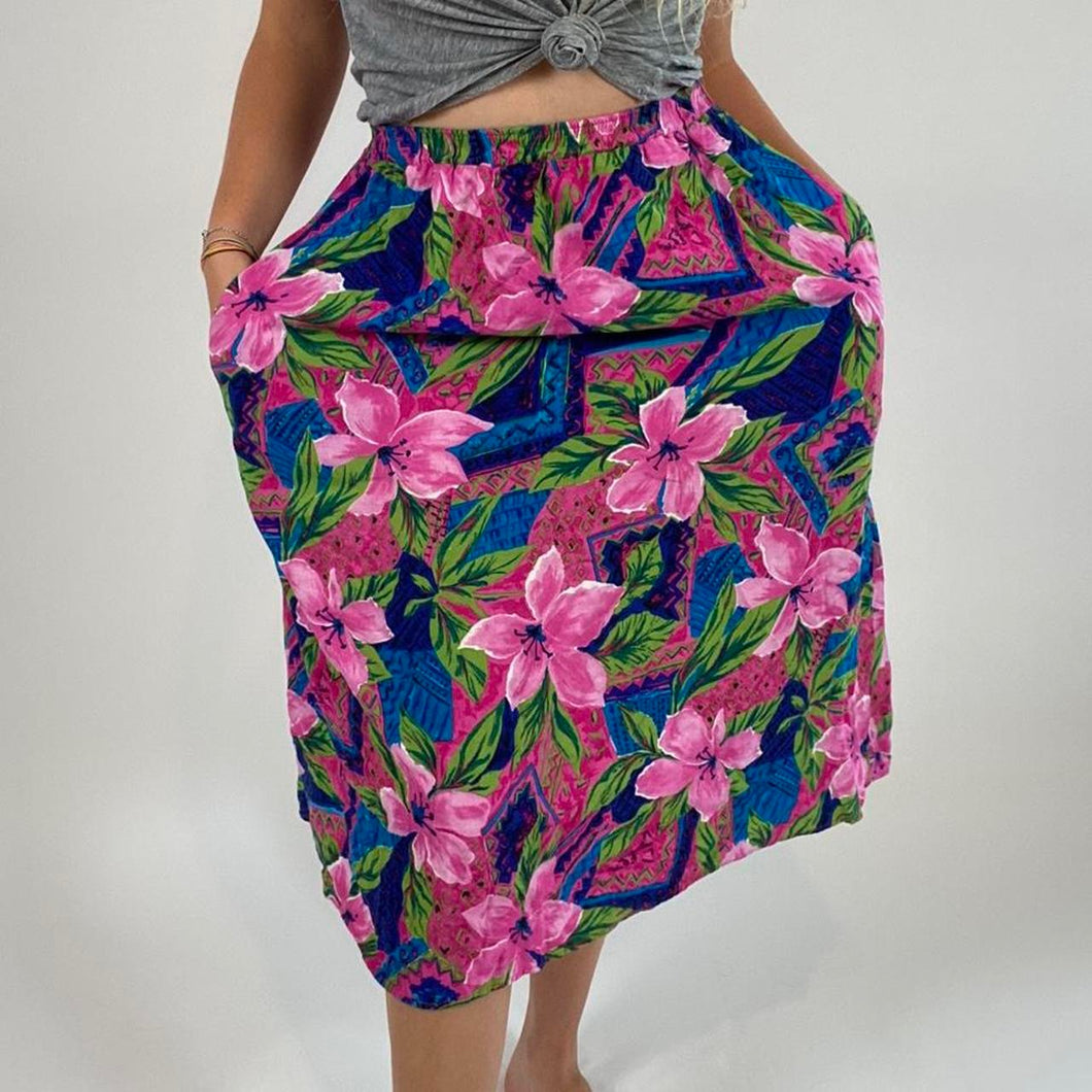 Vintage patterned skirt