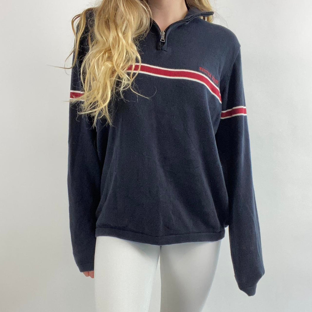 Vintage nautica quarter zip