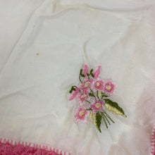 Load image into Gallery viewer, Vintage floral handkerchief
