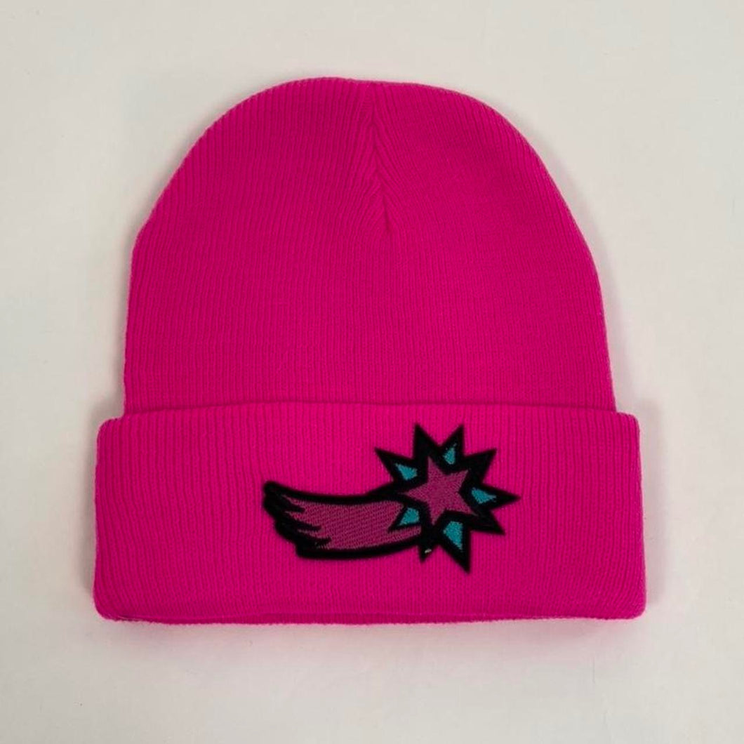 Custom shooting star beanie