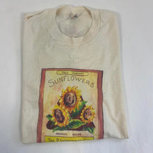 Load image into Gallery viewer, Vintage sunflower seeds t-shirt
