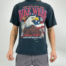 Load image into Gallery viewer, 2002 bike week t-shirt
