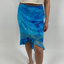 Load image into Gallery viewer, Y2K tie dye embellished skirt
