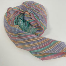 Load image into Gallery viewer, Vintage striped scarf
