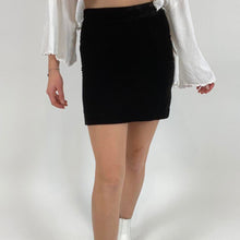 Load image into Gallery viewer, J.Crew velvet mini skirt
