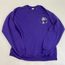 Load image into Gallery viewer, Custom upcycled world crewneck
