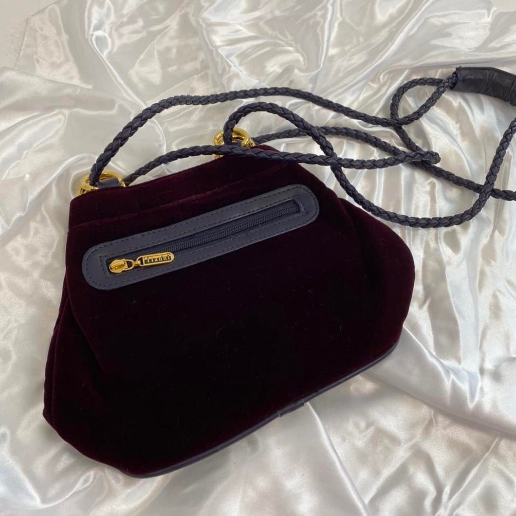 Vintage Tianni velvet purse