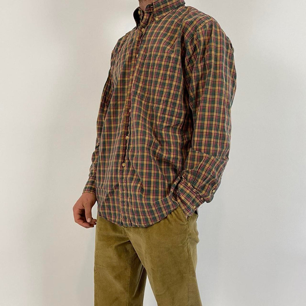 Retro lands’ end button down