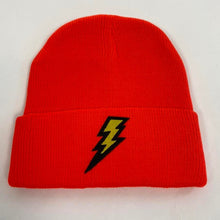 Load image into Gallery viewer, Custom lightning bolt beanie
