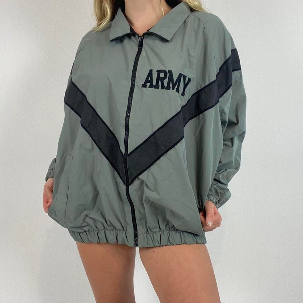 vintage army windbreaker