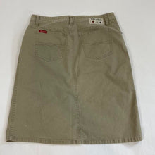 Load image into Gallery viewer, Y2K Mudd khaki skirt
