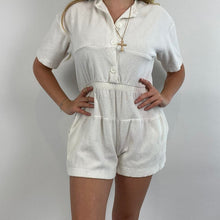 Load image into Gallery viewer, Vintage terry cloth romper
