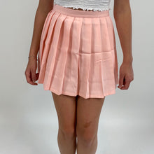 Load image into Gallery viewer, Vintage pink pleated skirt
