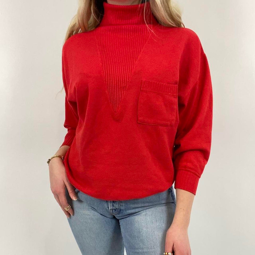 Vintage turtleneck sweatshirt