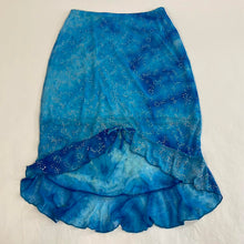 Load image into Gallery viewer, Y2K tie dye embellished skirt
