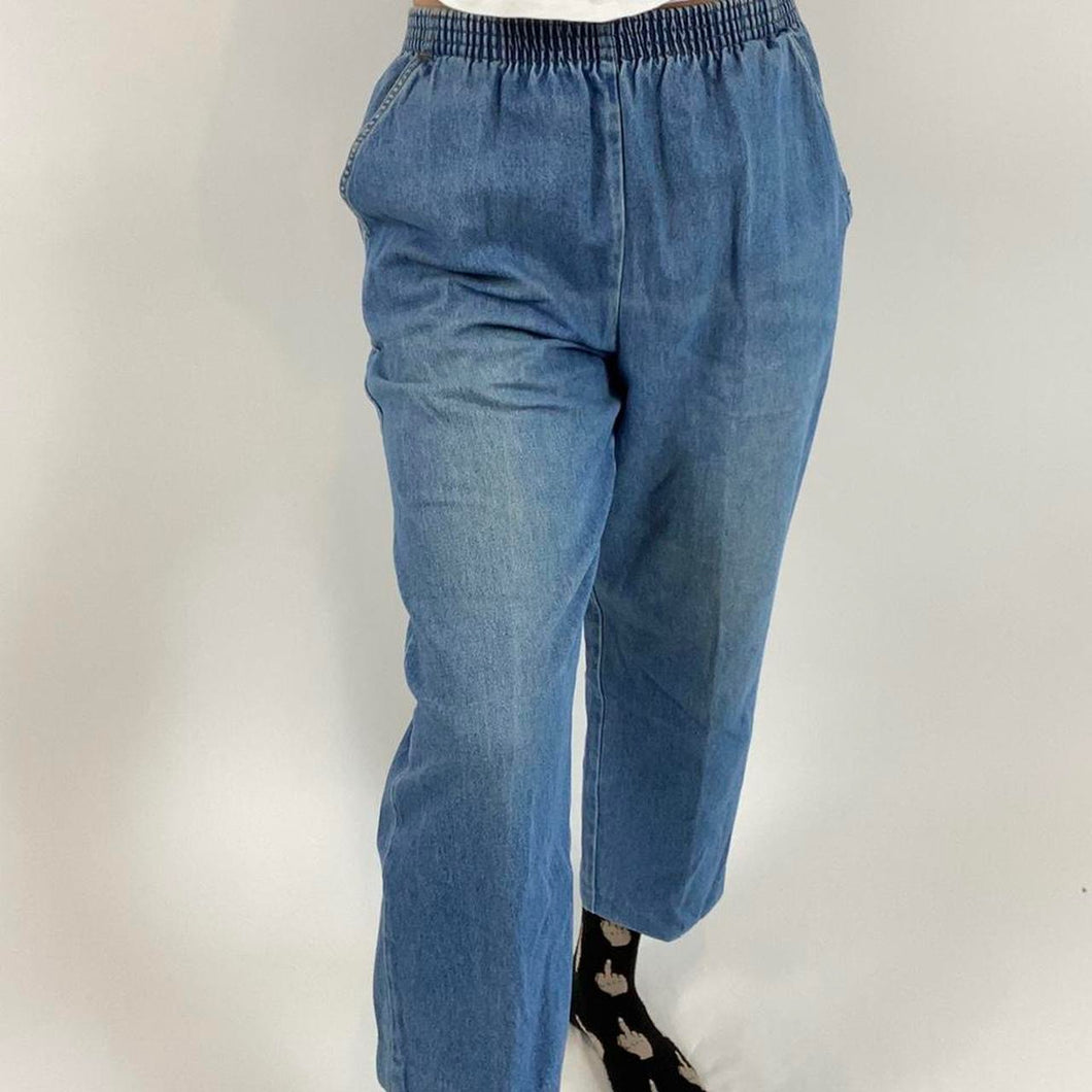 Vintage denim trousers