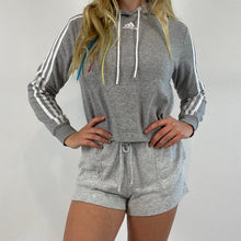 Load image into Gallery viewer, Cropped adidas hoodie
