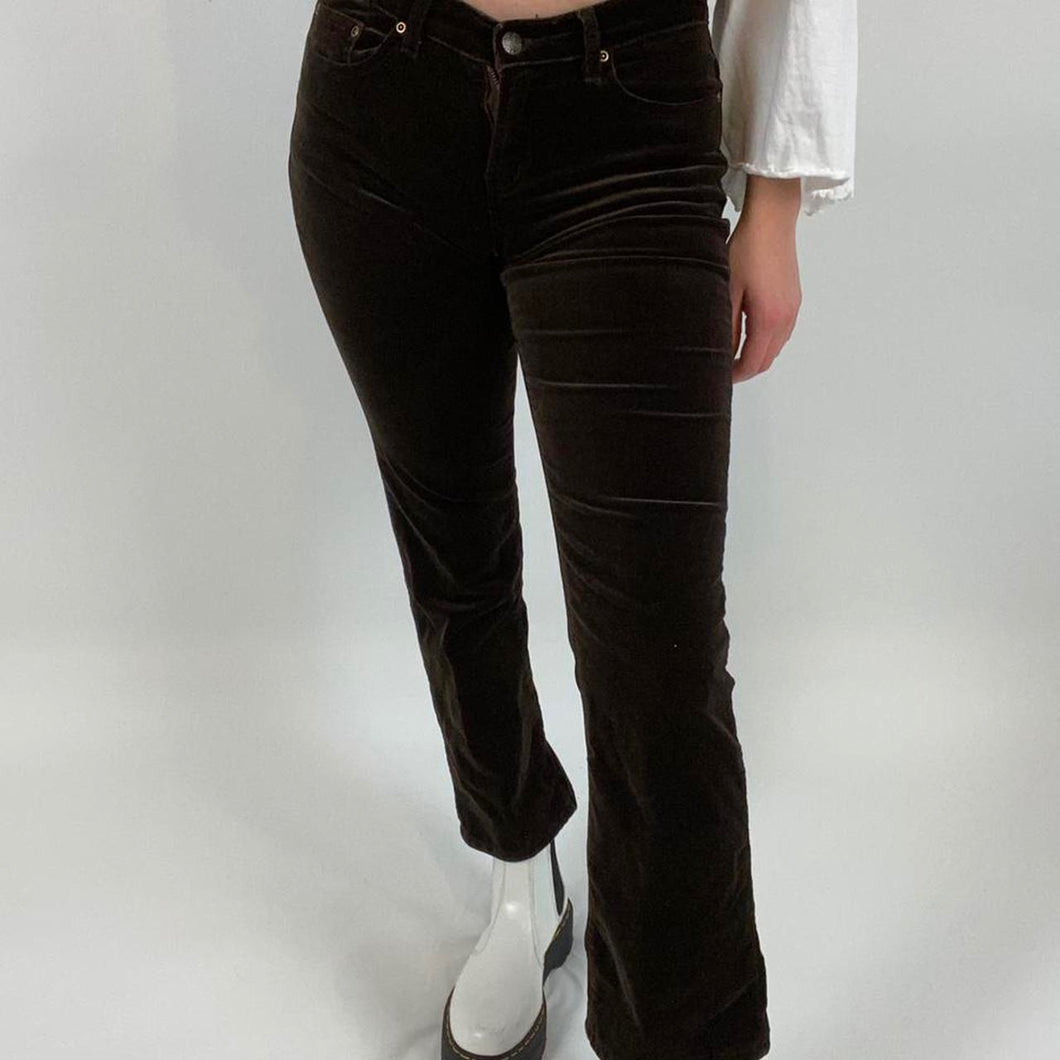 Vintage velvet jeans