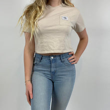 Load image into Gallery viewer, Calvin Klein jeans crop top
