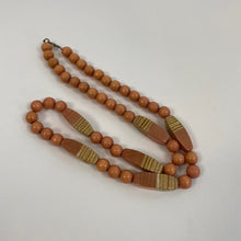 Load image into Gallery viewer, Retro wooden necklace
