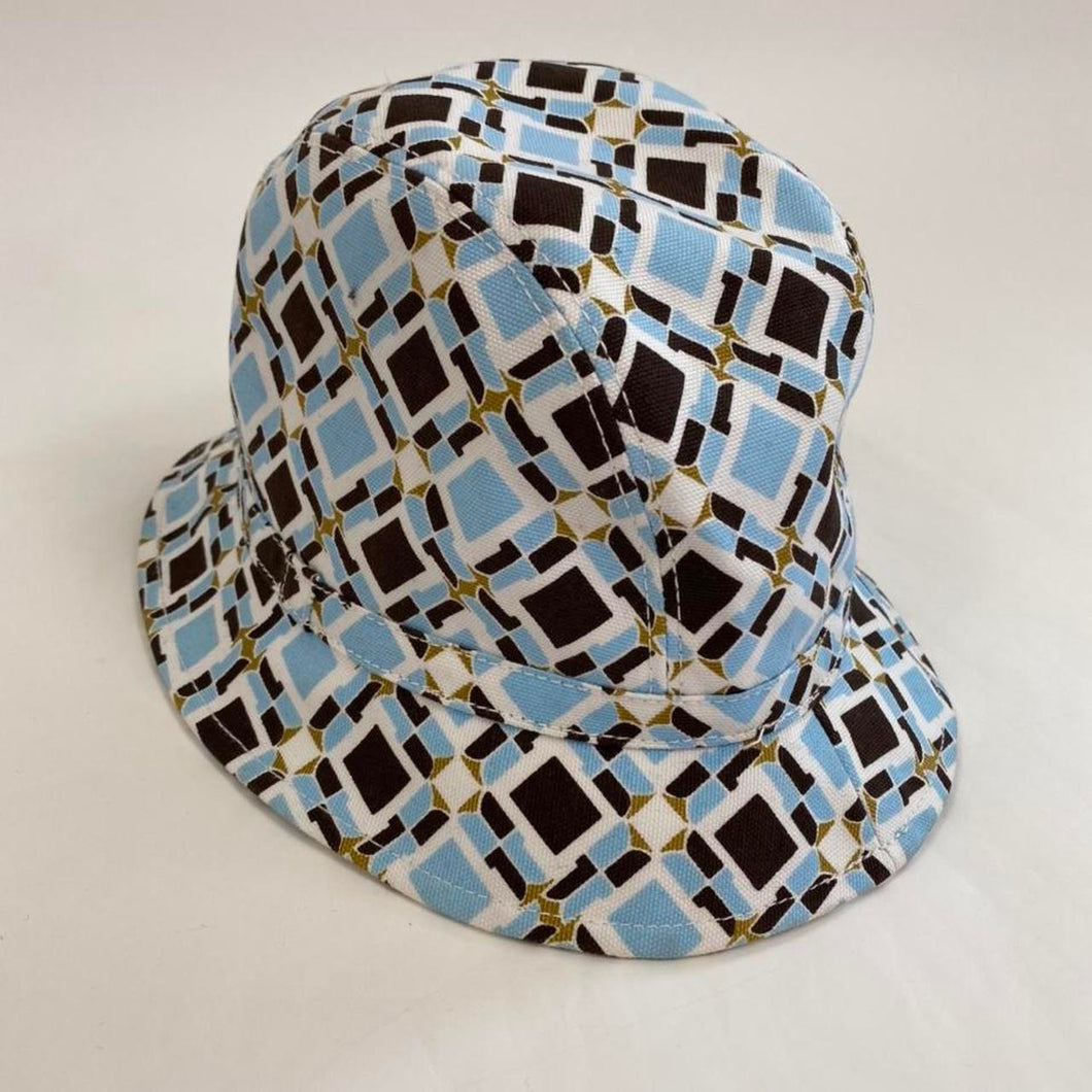 Vintage patterned bucket hat