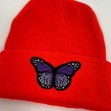 Load image into Gallery viewer, Custom butterfly beanie
