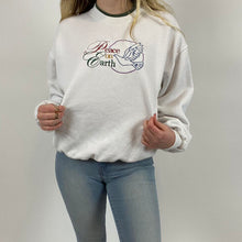 Load image into Gallery viewer, Vintage peace on earth crewneck
